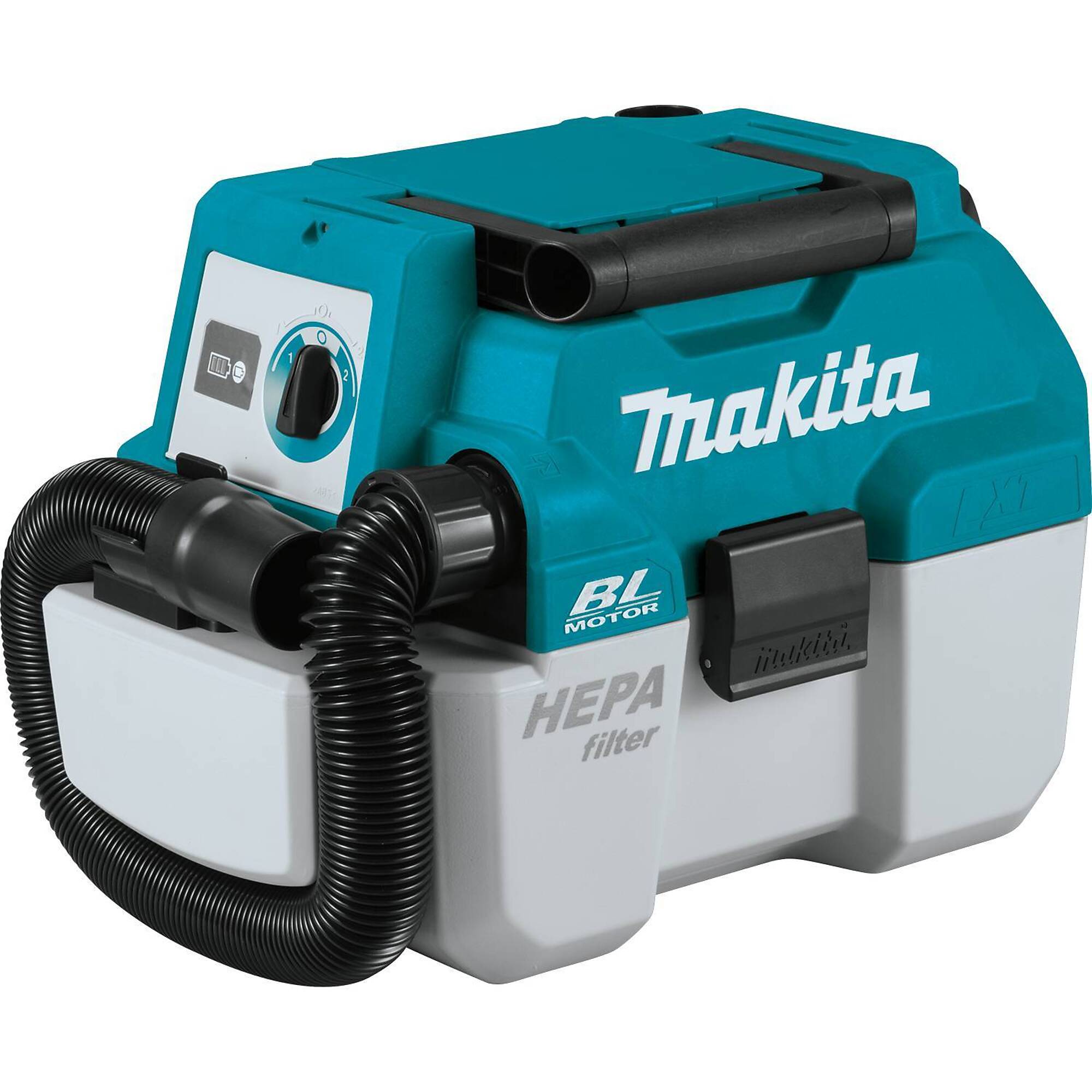 Makita® 18V LXT® Brushless 2.0 Gal. Wet/Dry Dust Extractor/Vacuum w/ Hepa Filter, Model# XCV11Z